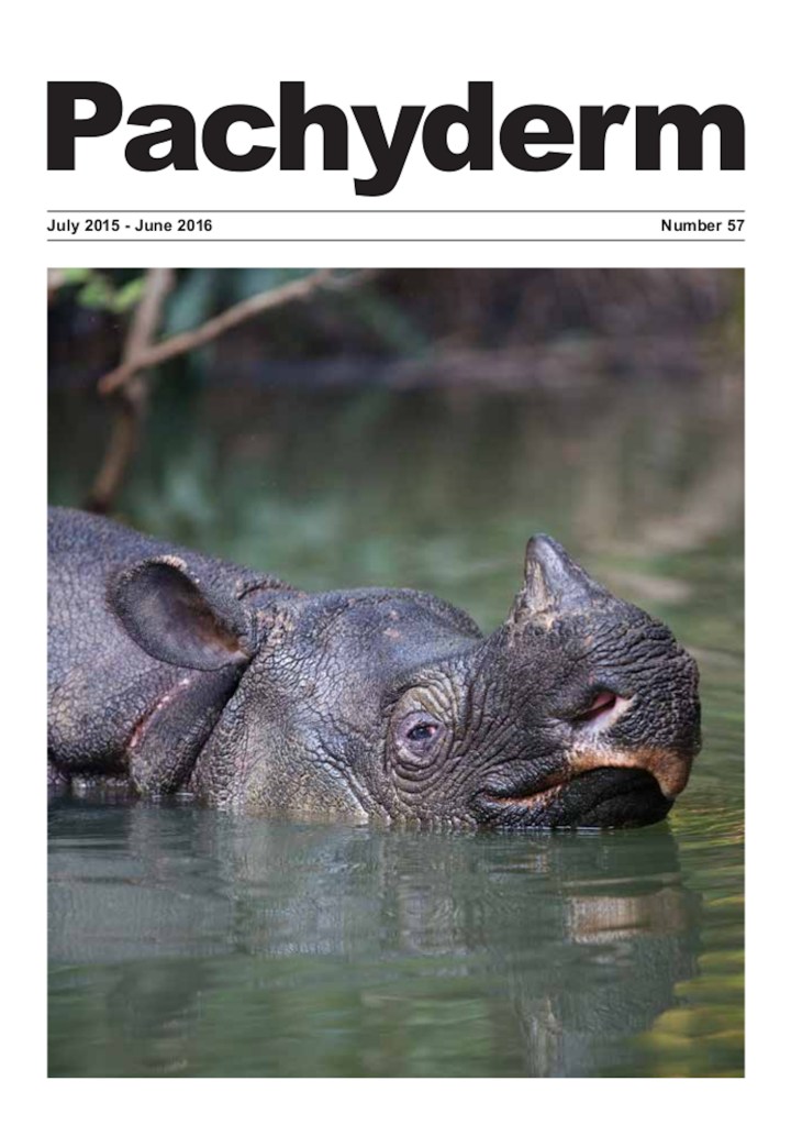 From Health to Wealth – Understanding the trade in rhino horn in the age of&nbsp;affluence